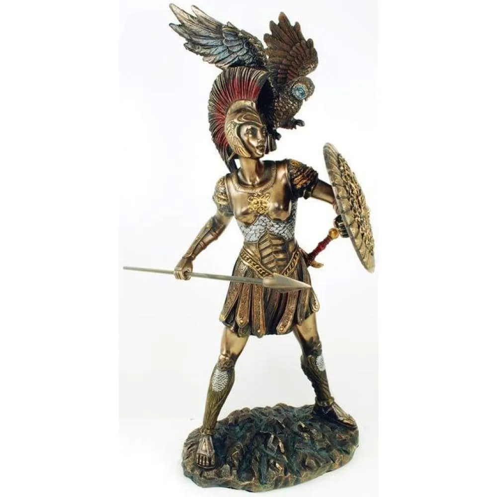 12" Athena Statue