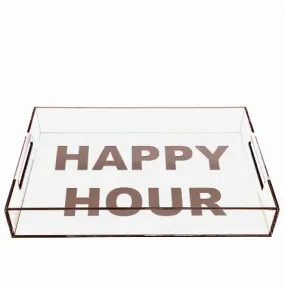 Acrylic Happy Hour Tray