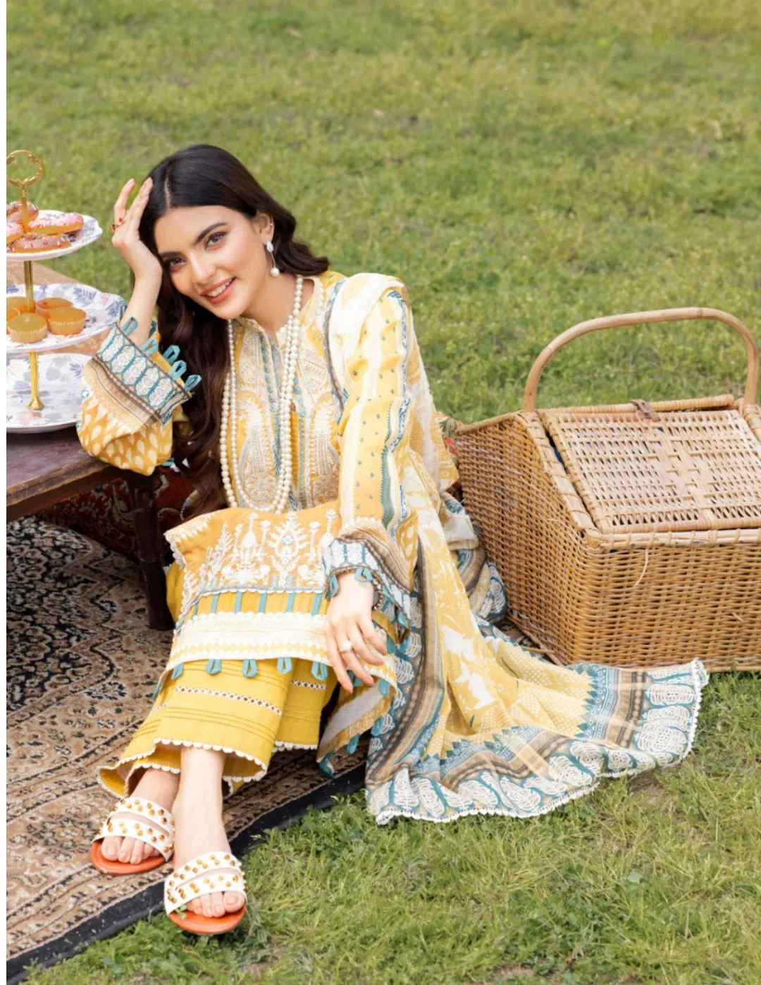 Adan's Libas SummerKari Lawn Collection 2023 – French Ola