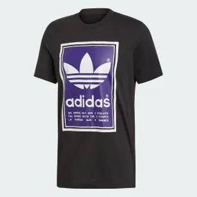 Adidas Originals Men's Filled Label T-Shirt - Black