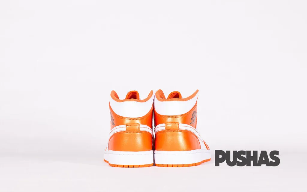 Air Jordan 1 Mid 'Metallic Orange'