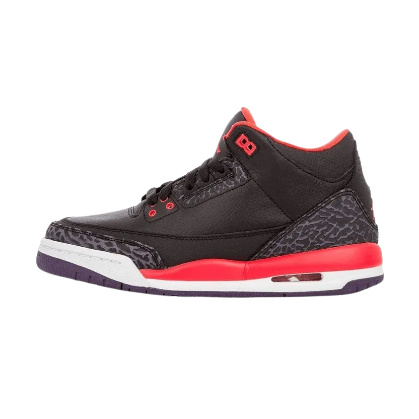 Air Jordan 3 Retro GS 'Crimson'