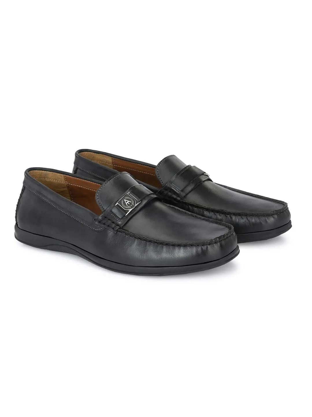 Alberto Torresi Genuine Leather Corpaorate Loafers for Men