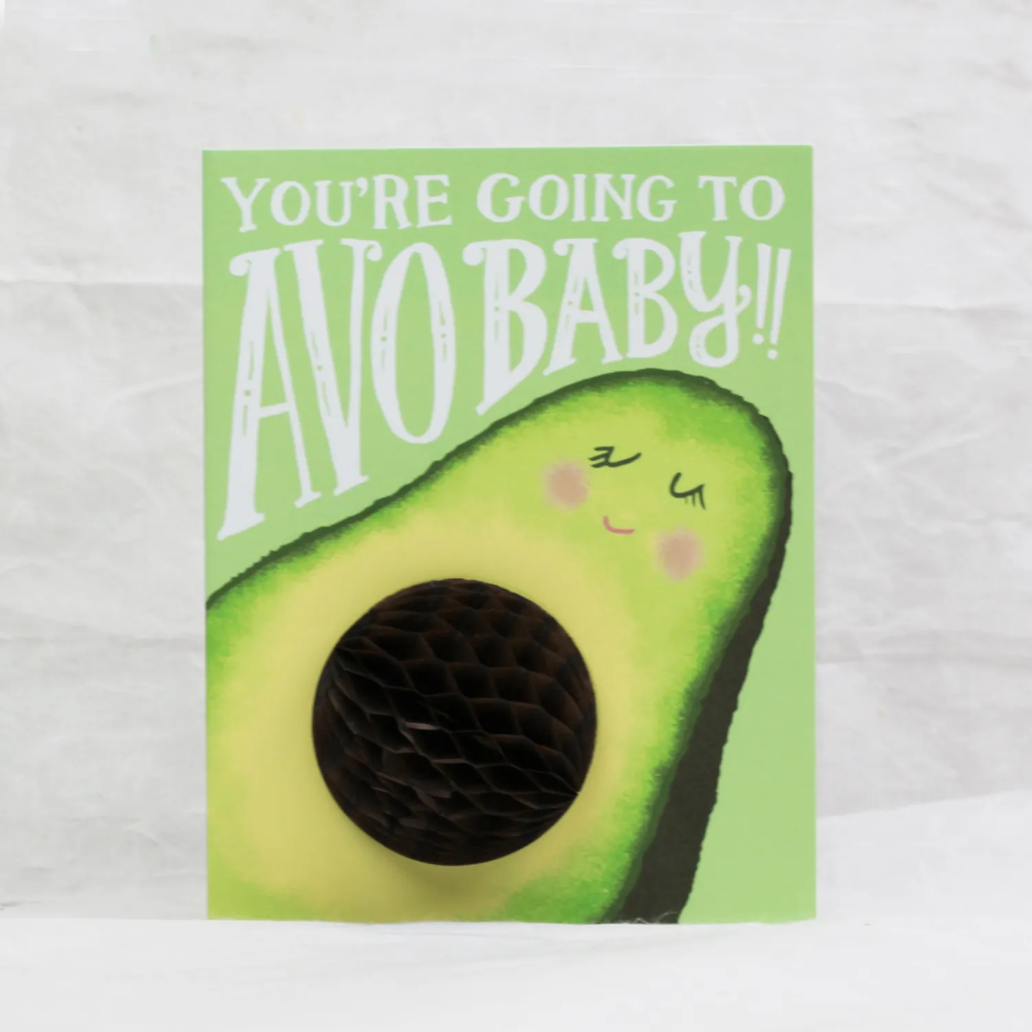 Avo Baby Pop Up Card