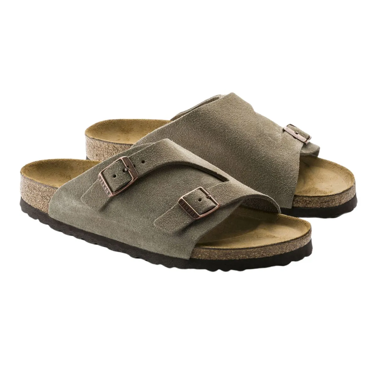 Birkenstock Men's Zurich Taupe Suede