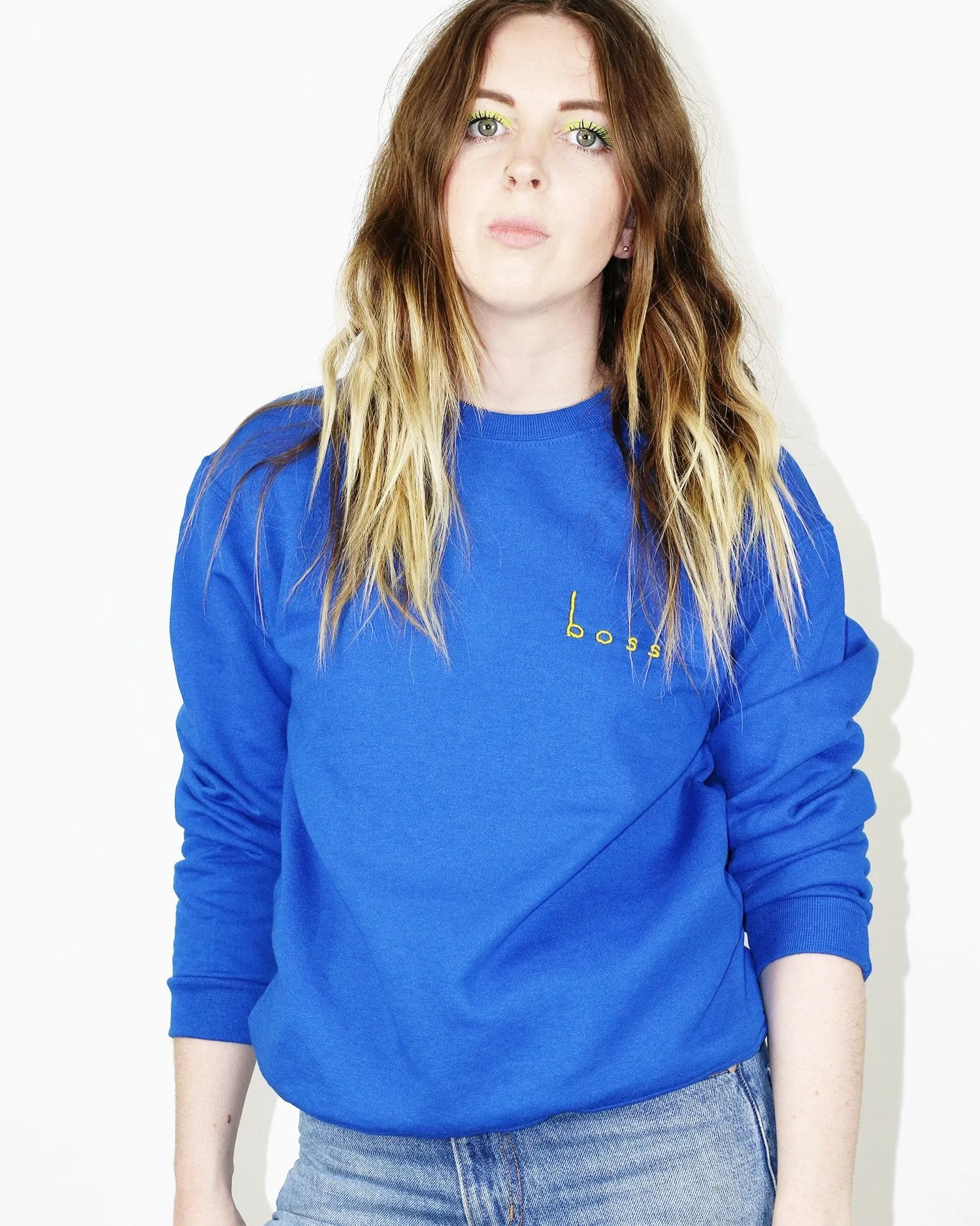 Boss Sweatshirt – Blue