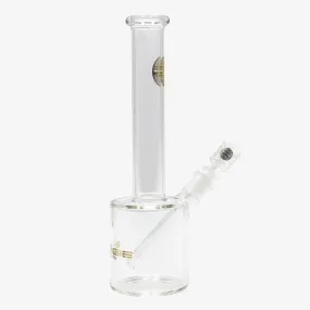 Bougie Glass Short Straight Water Pipe 12.5"