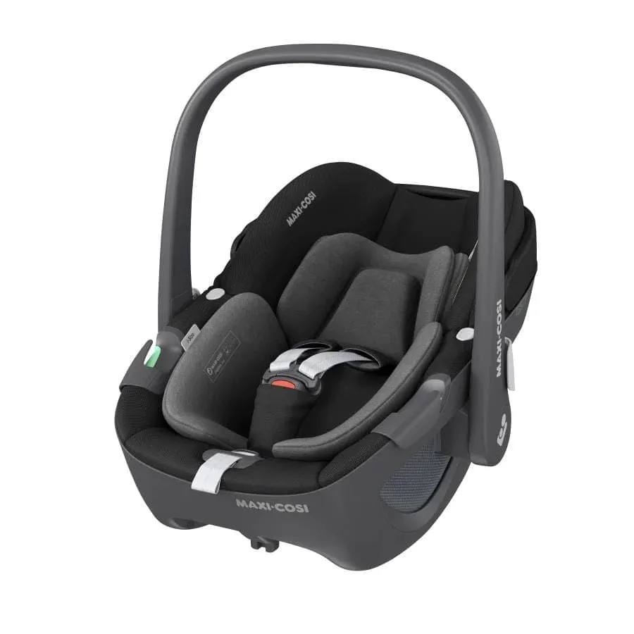 Bugaboo Fox 5, Pebble 360 Ultimate Travel System - Black/Midnight Black/Astro Purple