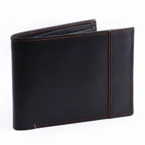 Classic Matte Finish Dark Brown Wallet