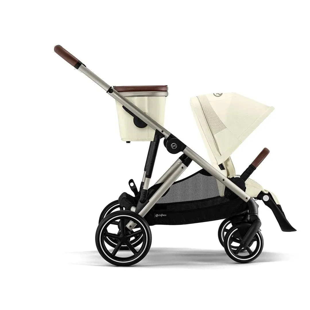 Cybex Gazelle S Double Tandem Pushchair - Taupe / Seashell Beige