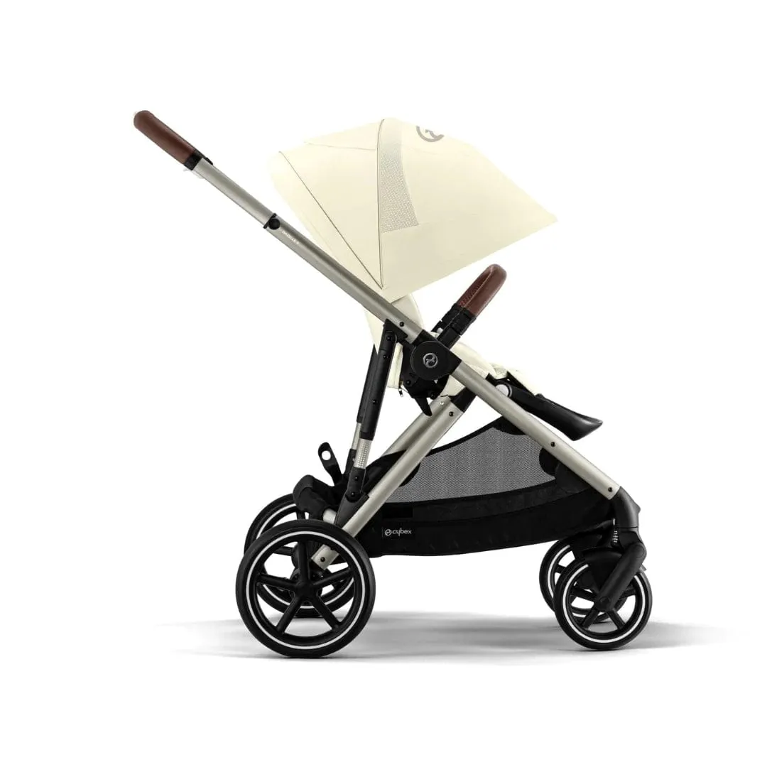 Cybex Gazelle S Double Tandem Pushchair - Taupe / Seashell Beige