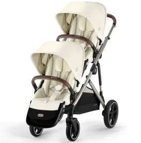 Cybex Gazelle S Double Tandem Pushchair - Taupe / Seashell Beige