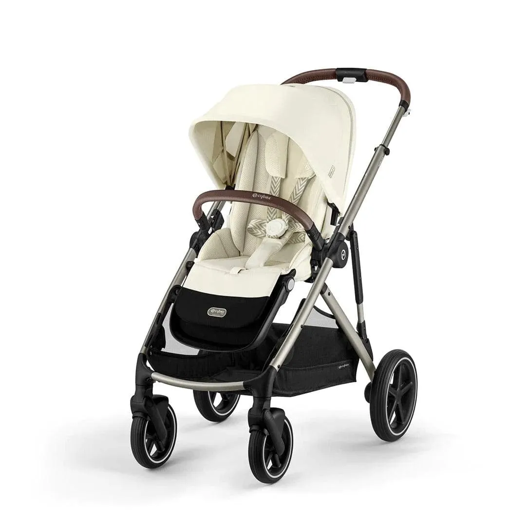 Cybex Gazelle S Double Tandem Pushchair - Taupe / Seashell Beige