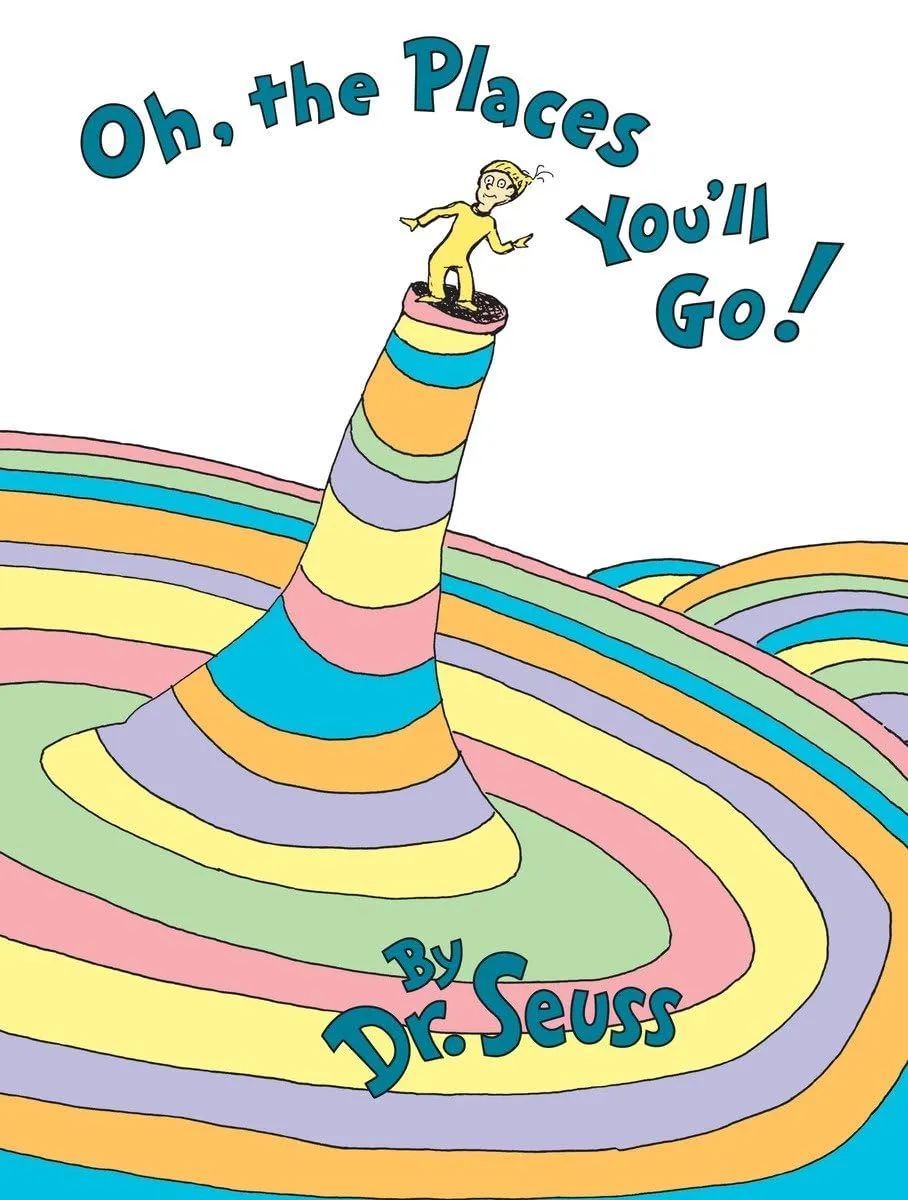 Dr. Seuss Oh, the Places You'll Go! Hardcover Book