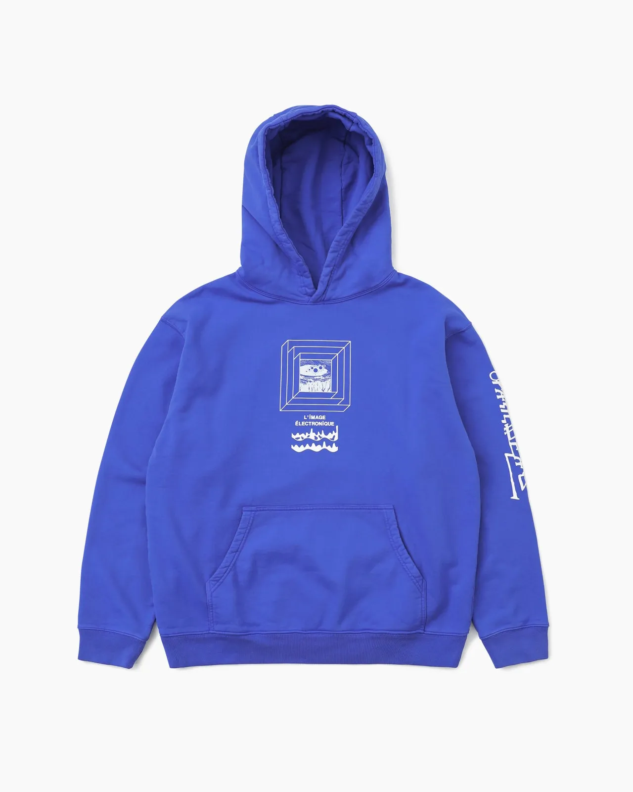 Electronique Hoodie Navy