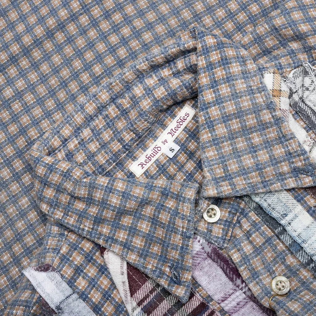 Flannel Shirt Ribbon Reflection Shirt - Assorted