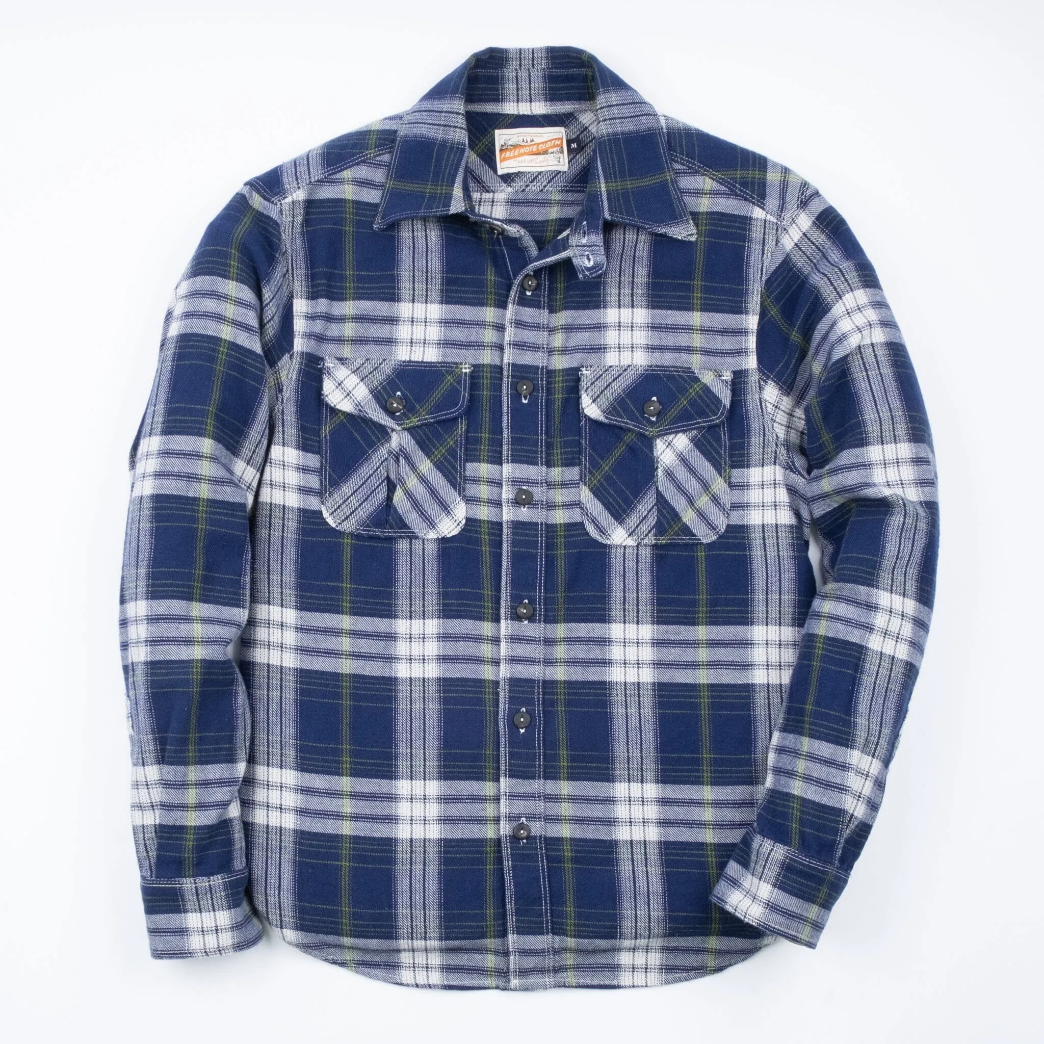 Freenote Cloth - Currant Blue Wing Plaid