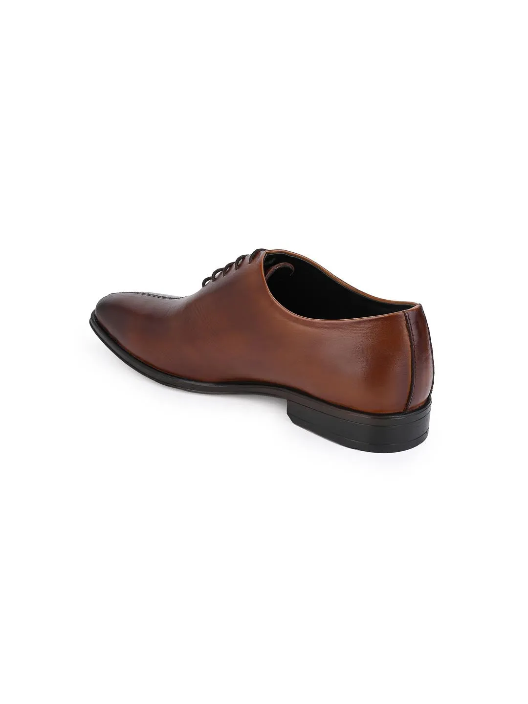 Genuine Leather Lightweight Branded Sole Toecap Formal shoes