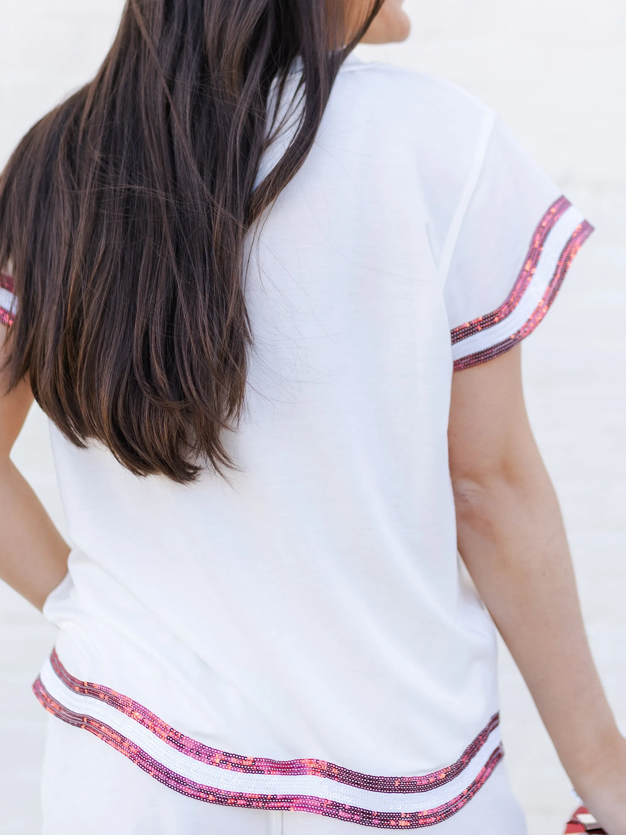 Ginny Shorts | Crimson    White