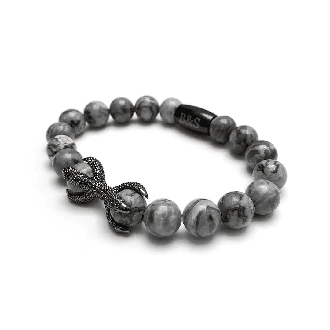 Gun Black Viking & Grey Stones