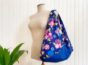 *Handmade* Origami bag | Market bag | Flowers Morning Glory