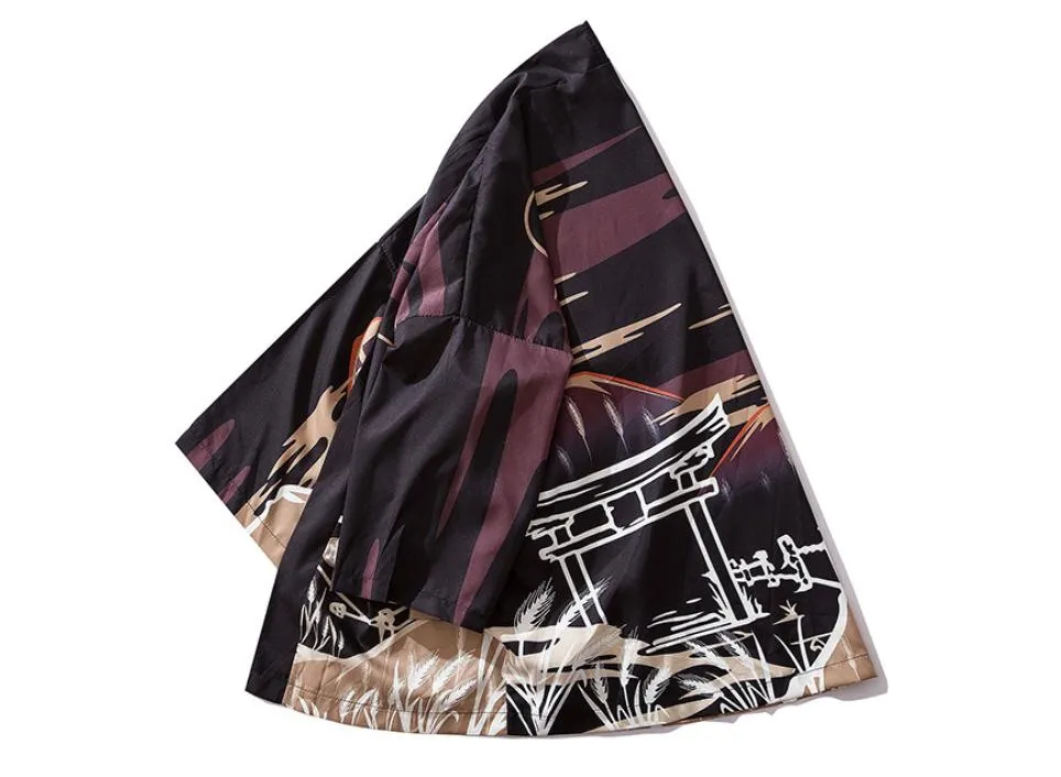 Inari shrine Kimono Shirt | Anime Kimono