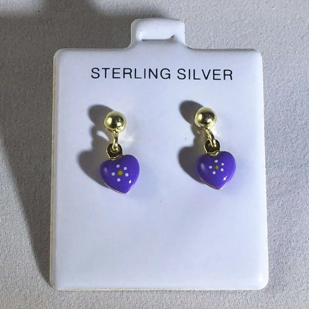 Kids Heart Earrings