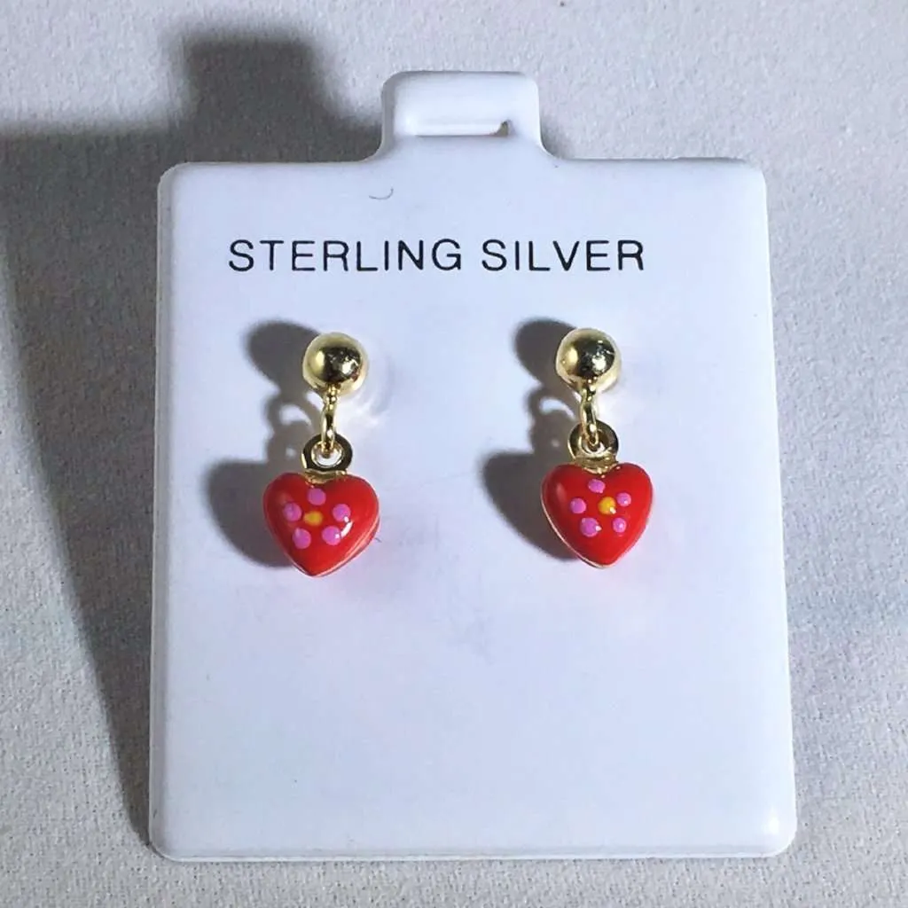 Kids Heart Earrings