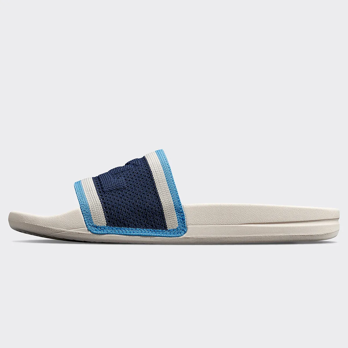 Men's Big Logo TechLoom Slide Sea Salt / Coastal Blue / Navy