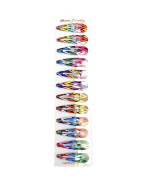 Mix Hair Barrettes Set