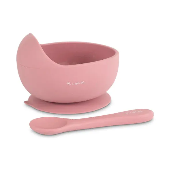 My Little Me Suction Bowl & Spoon - Various Colours