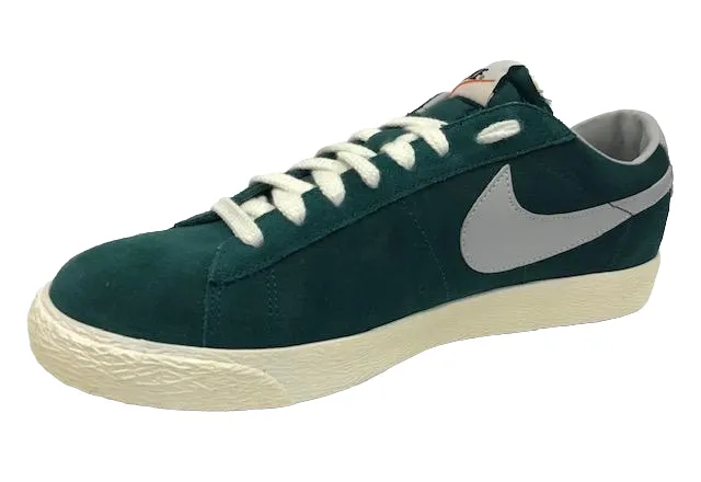 Nike men's sneakers shoe Blazer Low Premium Suede Vintage 538402 301 green tea