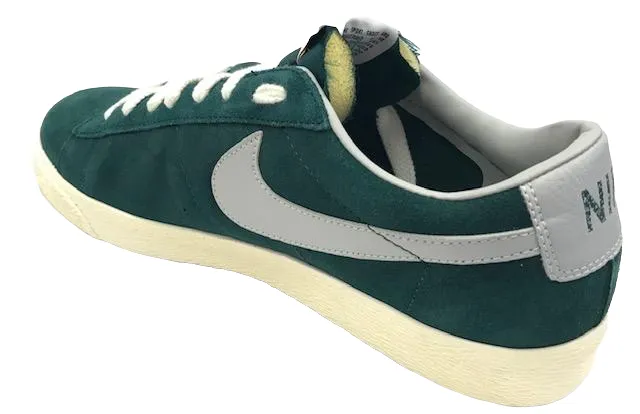 Nike men's sneakers shoe Blazer Low Premium Suede Vintage 538402 301 green tea