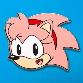 Official SEGA Sonic the Hedgehog Amy Rose Pin Badge