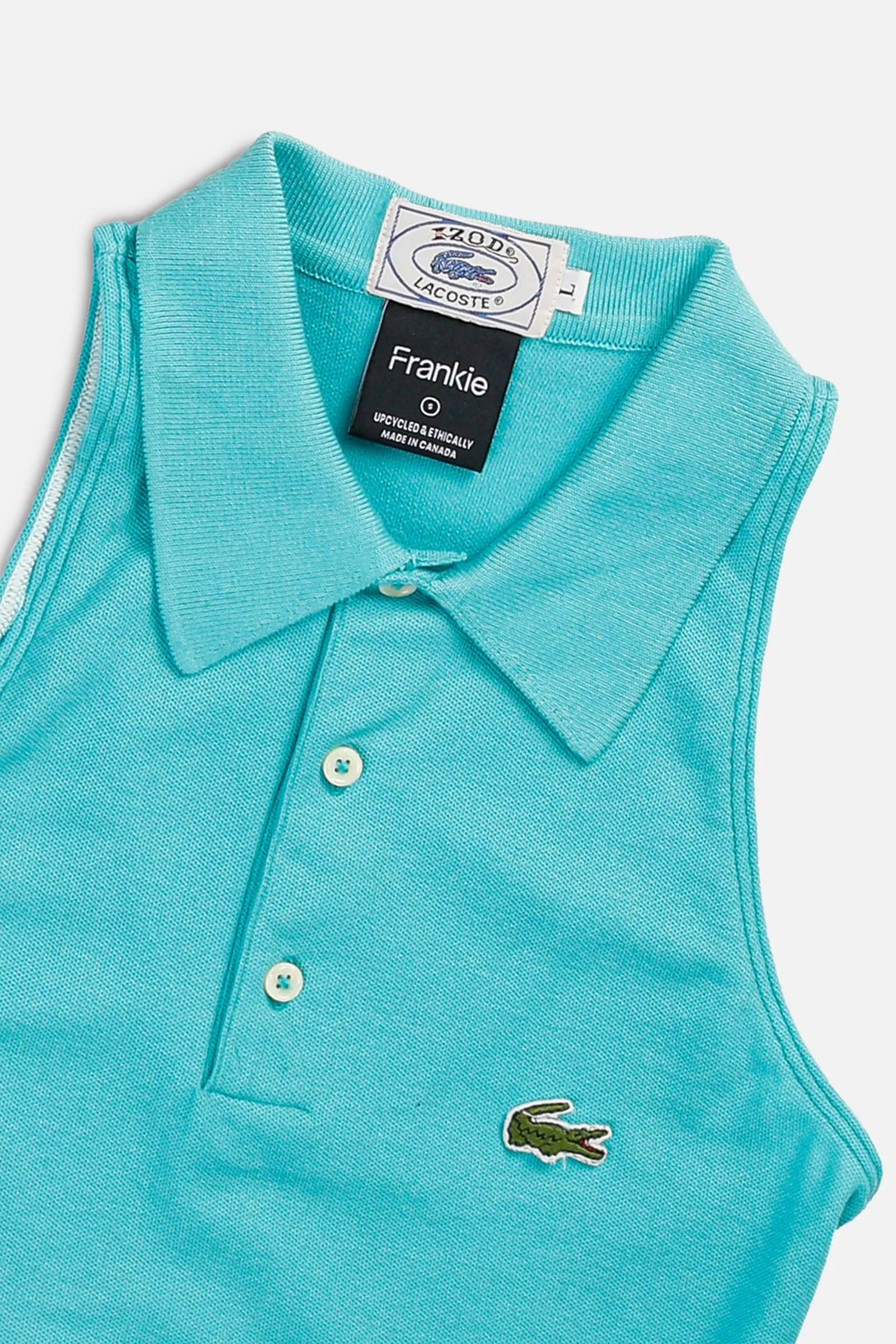 Rework Lacoste Collared Tank - S