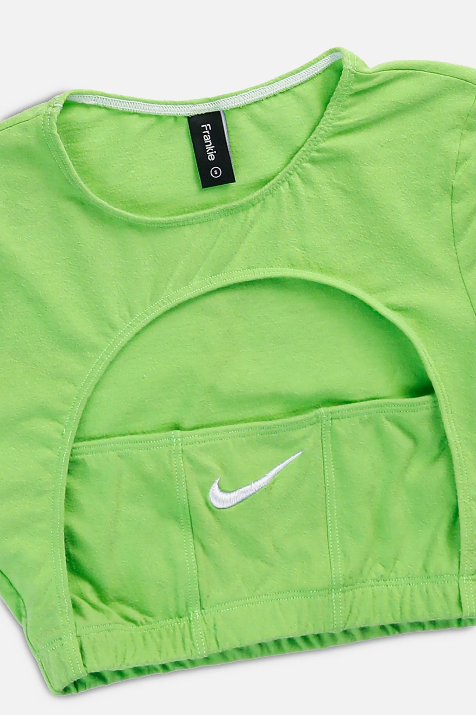 Rework Nike Cut Out Tee - S