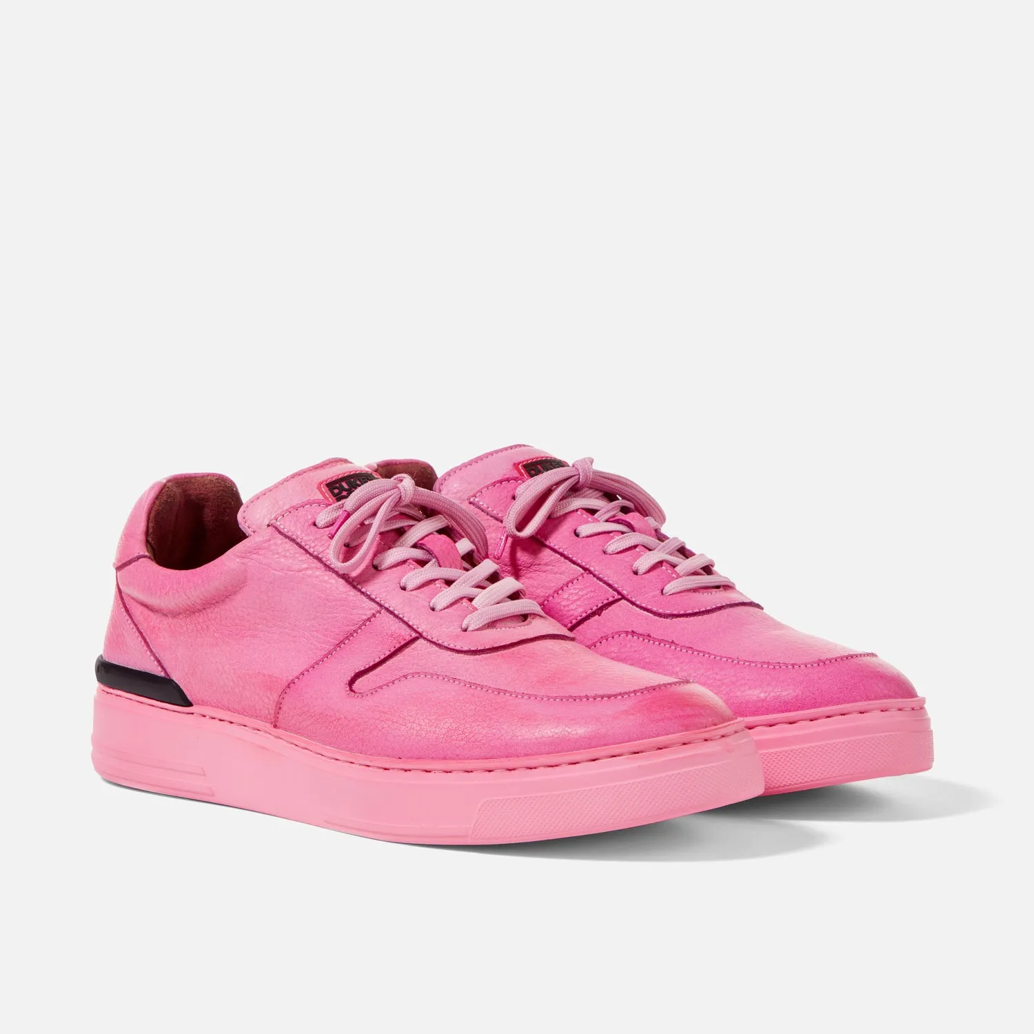 Ritchie Hand-Dyed Pink Sneaker - Men's