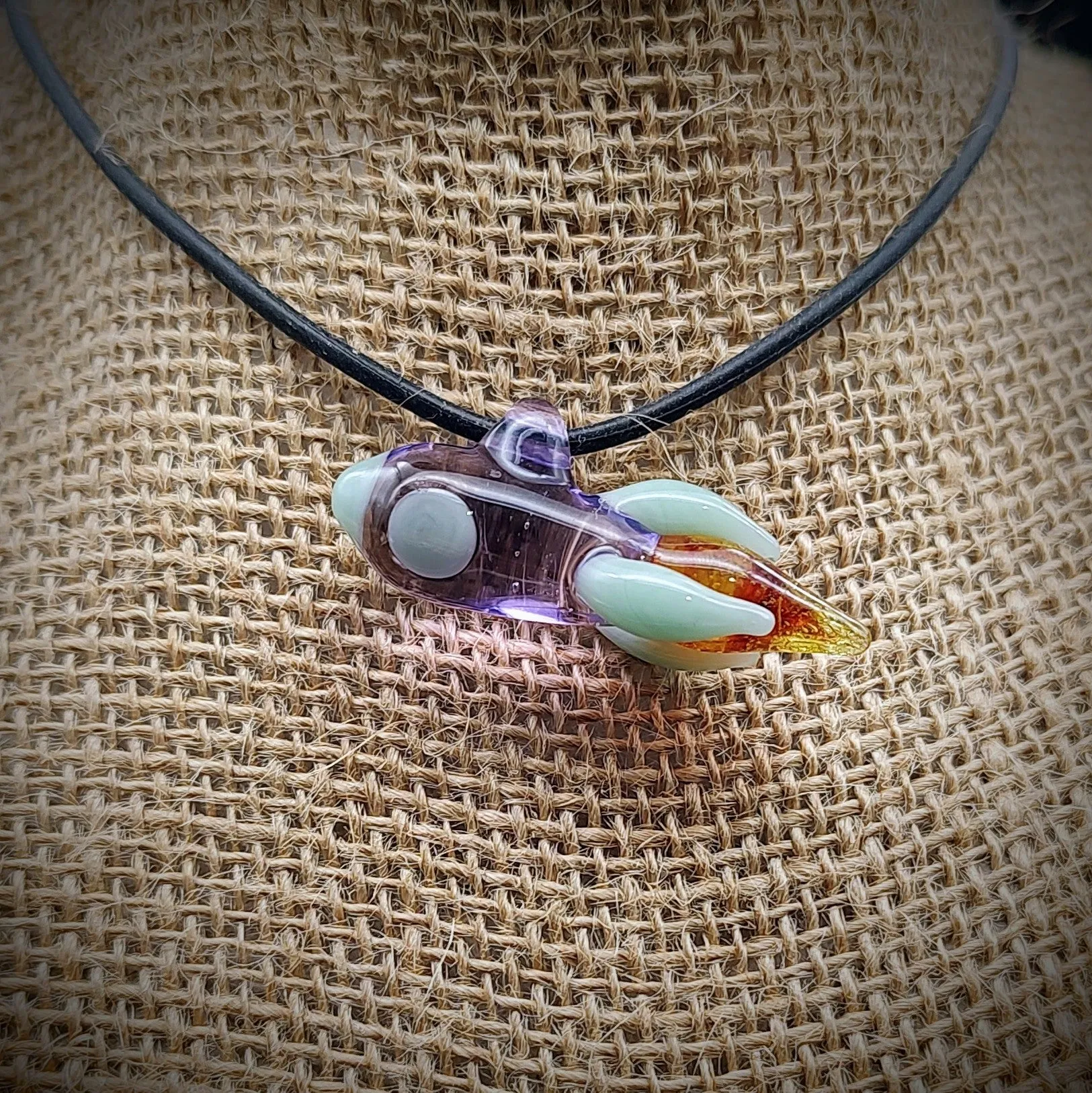 Rocket Pendant (Ready To Ship)