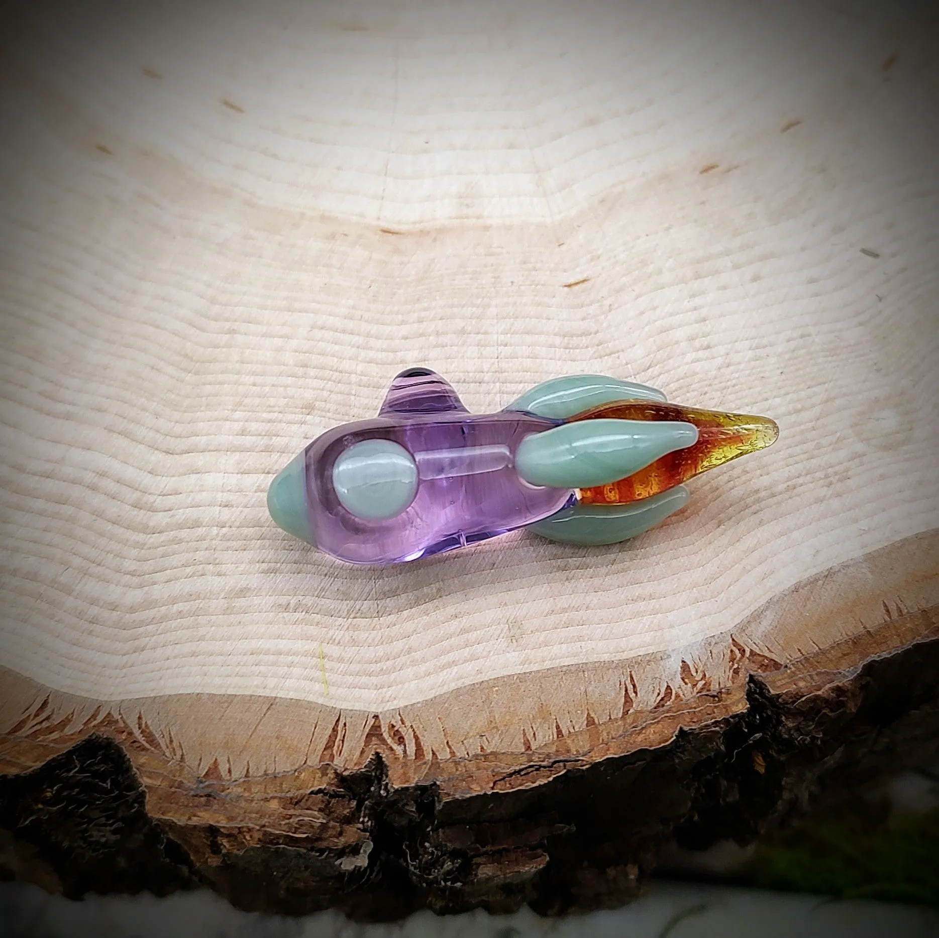 Rocket Pendant (Ready To Ship)