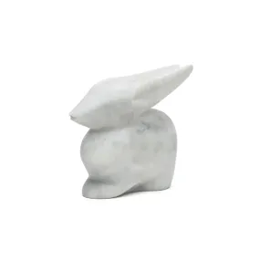 Simon Pearce White Marble Rabbit