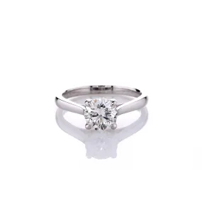 Smyth Signature 1.02ct JVS2 Smyth Ex Ex Ex Solitaire Engagement Ring