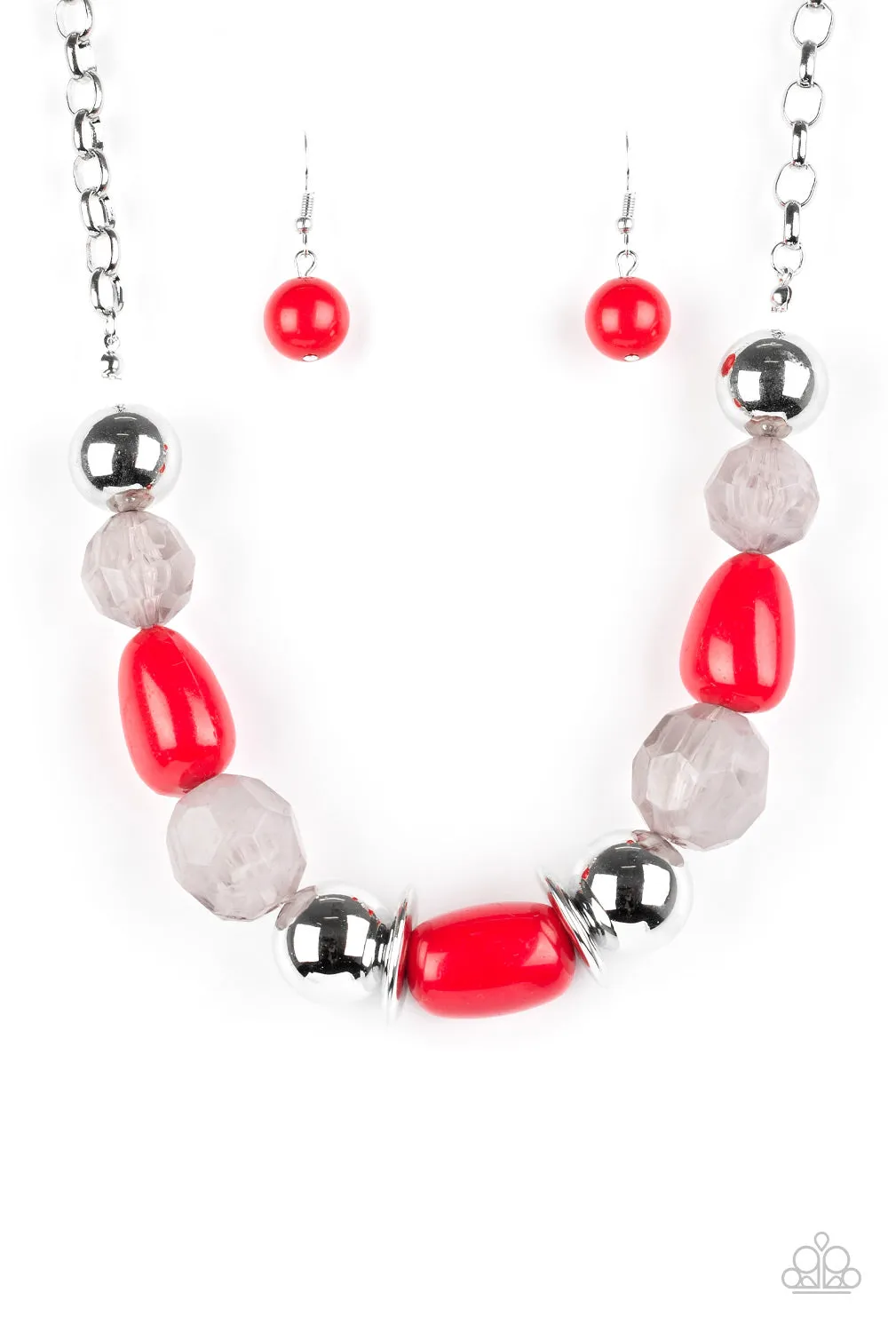 South Shore Sensation Red-Necklace