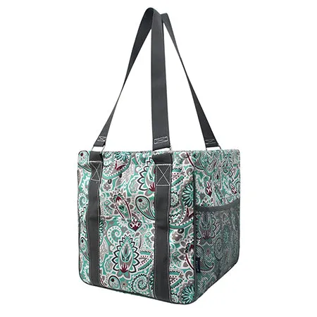 Swirls In Aqua NGIL Mini Utility Bag