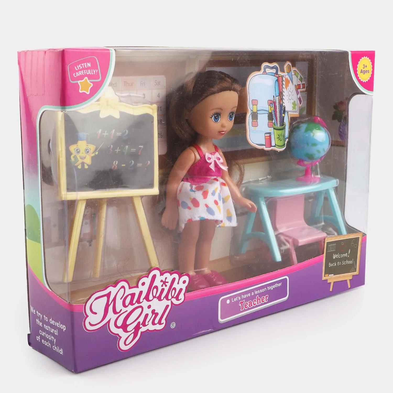 Teacher Doll Class Room Play Set