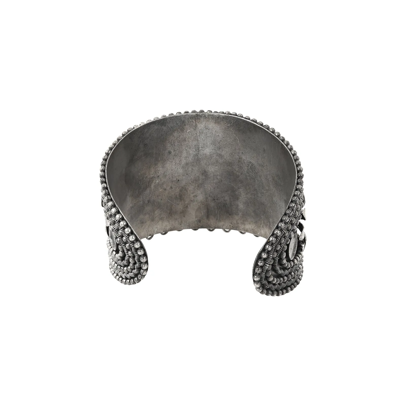 Teejh Gulrang Silver Oxidised Bracelet