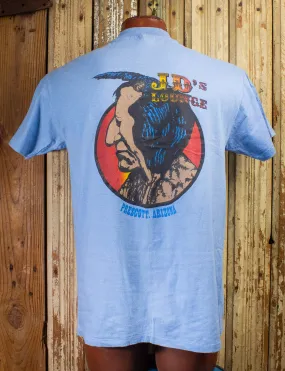 Vintage JD's Lounge Graphic T Shirt 80s Blue Large