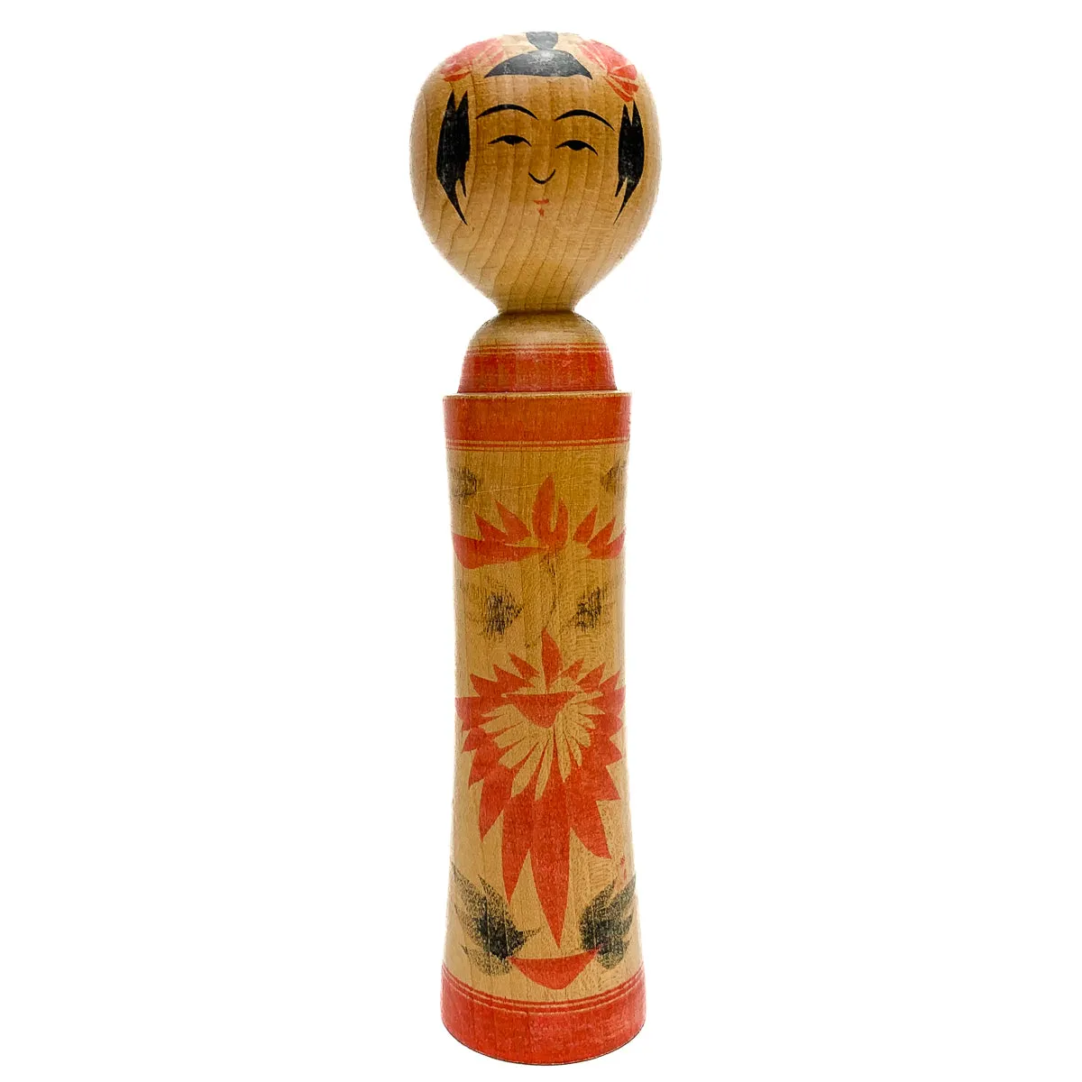 Vintage Wooden Kokeshi Doll, Japan #357