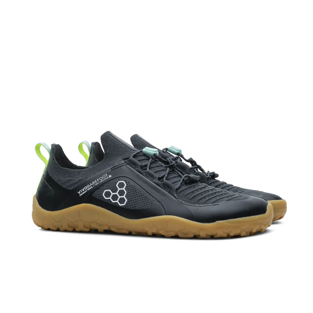 Vivobarefoot Primus Trail Knit FG Mens Graphite/Gum